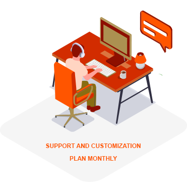 Support & Customizations Plan Monthly