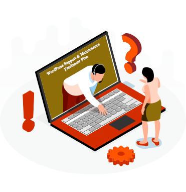 WordPress Support & Maintenance - Freelancer Plan Monthly