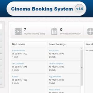 Cinema Booking System